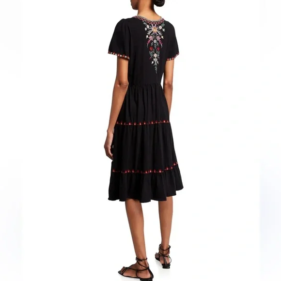 fitted knit dresses Riviera Cutout Back Knit Dress Midnight / M (US 4)
